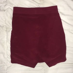 Maroon Madewell skirt brand new